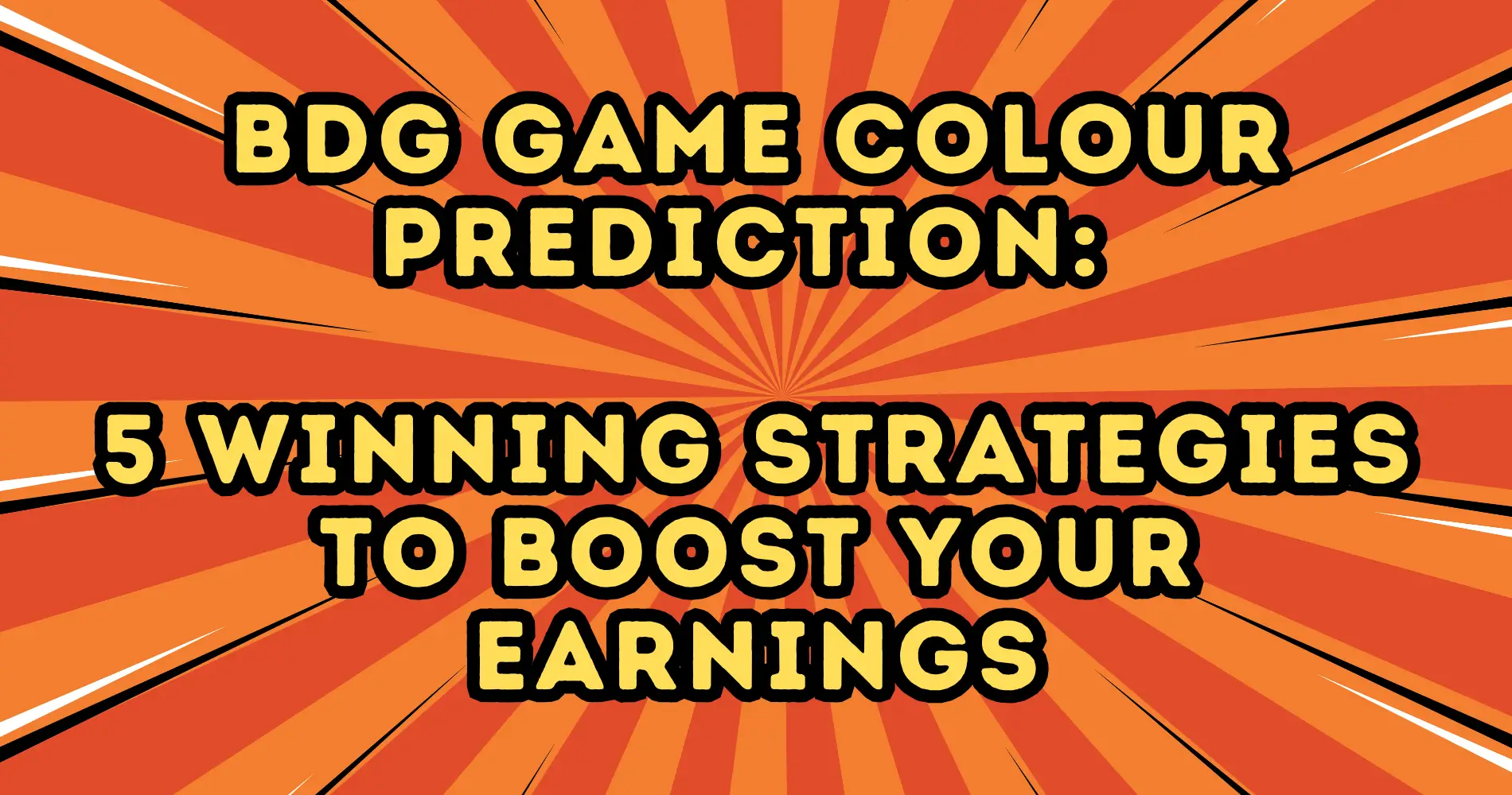 bdg game colour prediction