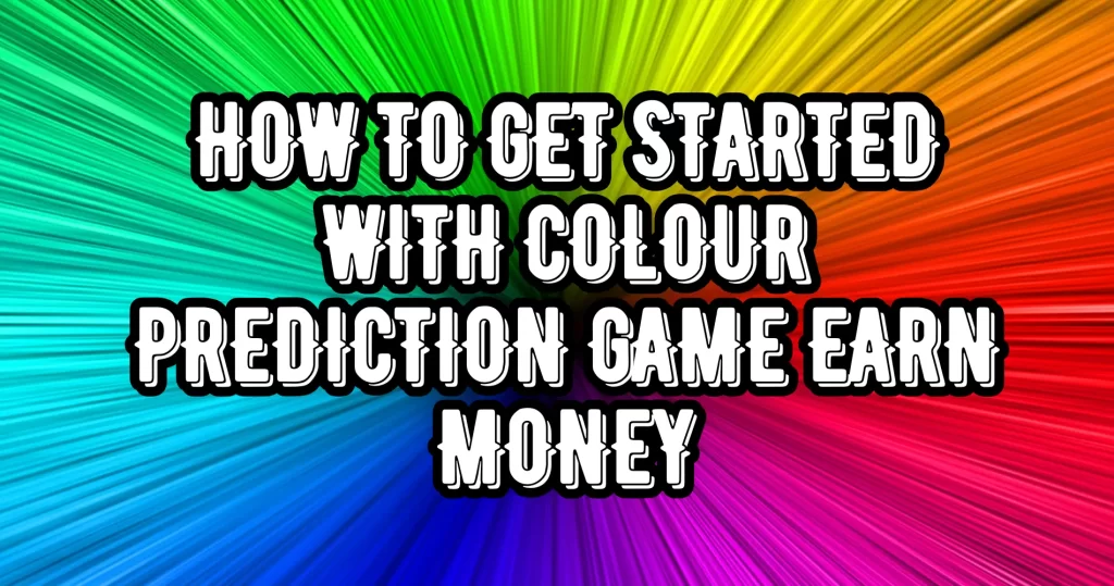 colour prediction game earn money